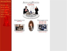 Tablet Screenshot of creteil.avocats-ventes.com