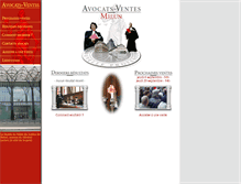 Tablet Screenshot of melun.avocats-ventes.com
